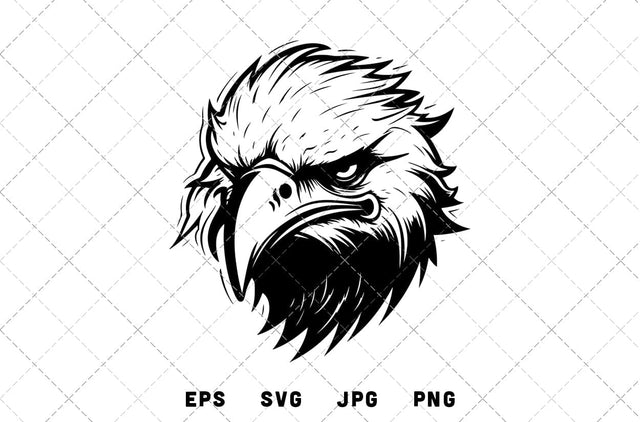 Vulture Mascot Graphics - JPG, SVG, PNG, EPS - Digital Download with Commercial License for Cricut, Silhouette, Scan N Cut Crafting SVG Loveleen Kaur 