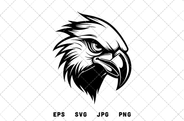 Vulture Mascot Graphics - JPG, SVG, PNG, EPS - Digital Download with Commercial License for Cricut, Silhouette, Scan N Cut Crafting SVG Loveleen Kaur 
