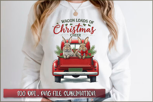 Wagon loads of christmas cheer Sublimation Sublimation Shetara Begum 
