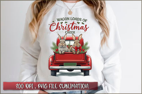 Wagon loads of christmas cheer Sublimation Sublimation Shetara Begum 