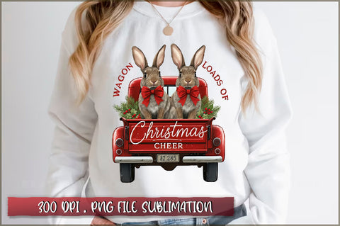 Wagon loads of christmas cheer Sublimation Sublimation Shetara Begum 
