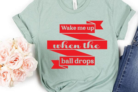 Wake me up when the ball drops SVG Angelina750 