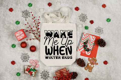 Wake me up when winter ends SVG Design SVG Designangry 