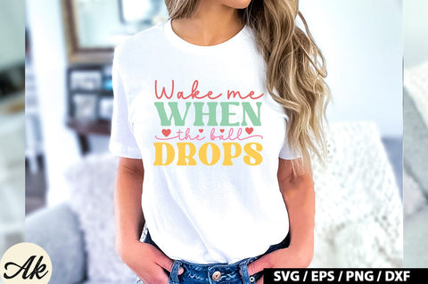 Wake me when the ball drops Retro SVG SVG akazaddesign 