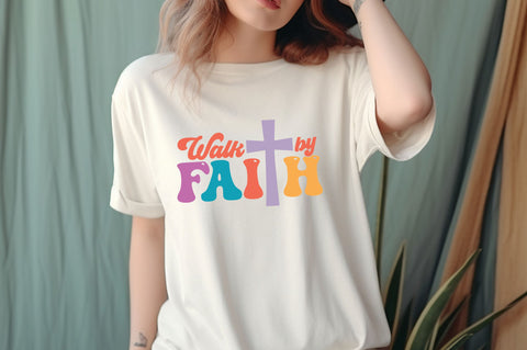 Walk by faith svg Design SVG Regulrcrative 