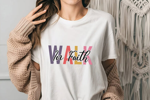 Walk In Faith SVG Angelina750 