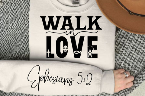 Walk In Love SVG Design SVG Regulrcrative 
