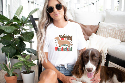 Walking in a Weenie Wonderland Sublimation SVGArt 