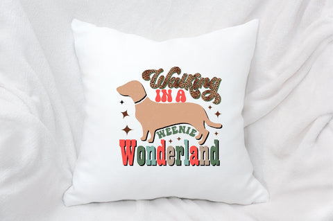 Walking in a Weenie Wonderland Sublimation SVGArt 