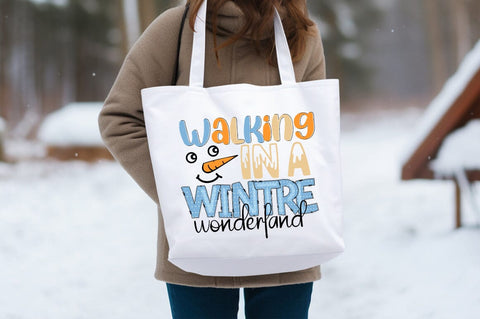 walking in a winter wonderland PNG Design Sublimation Designangry 