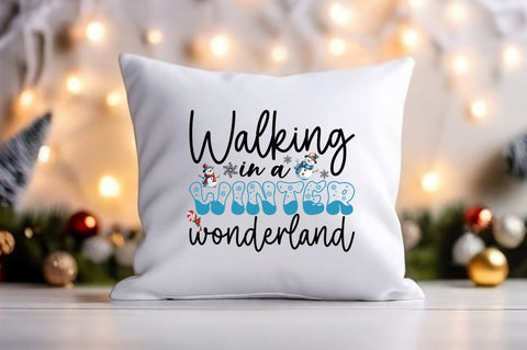 walking in a winter wonderland PNG Design Sublimation Designangry 
