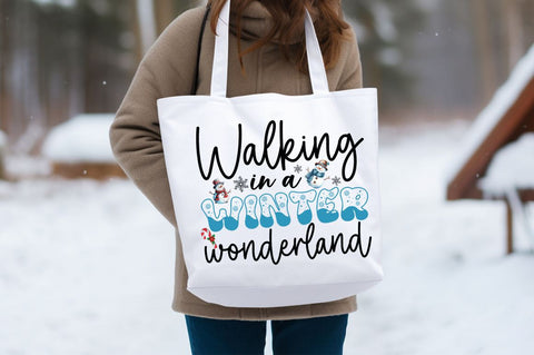 walking in a winter wonderland PNG Design Sublimation Designangry 
