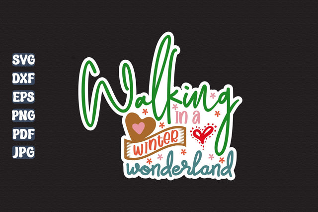 Walking in a Winter Wonderland SVG orpitasn 