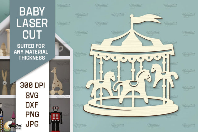 Wall Baby Room Decor Laser Cut. Baby Room Art SVG SVG Evgenyia Guschina 