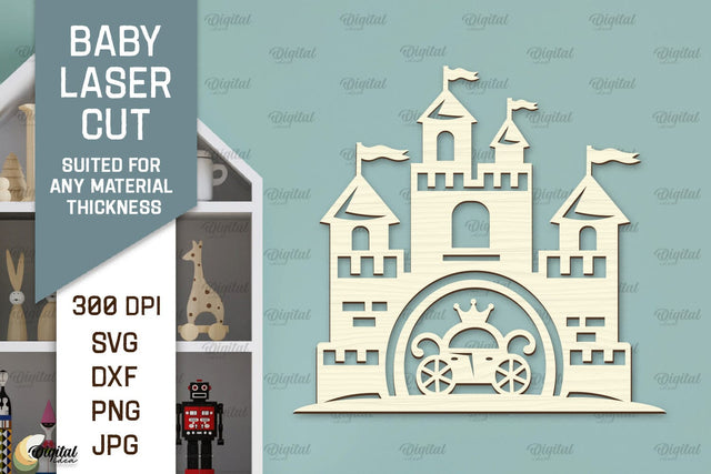 Wall Baby Room Decor Laser Cut. Baby Room Art SVG SVG Evgenyia Guschina 