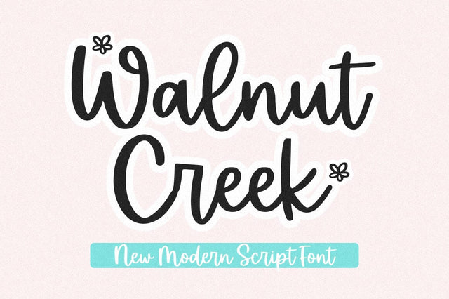Walnut Creek Font Studio Natural Ink 