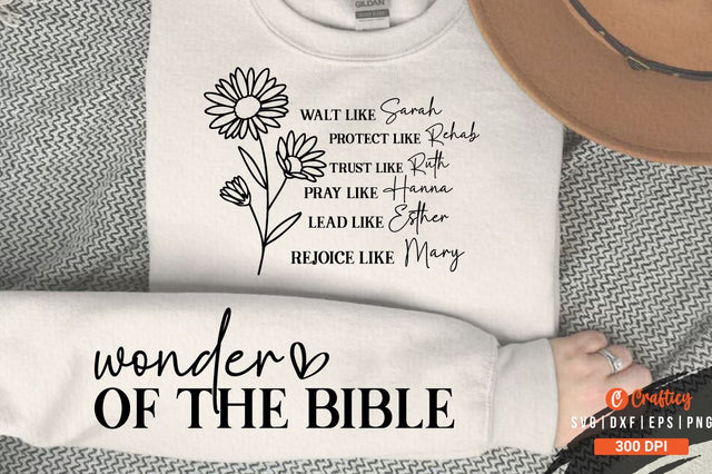 Walt like sarah protect like rehab trust like ruth pray like hanna lead like SVG Sleeve SVG Designangry 