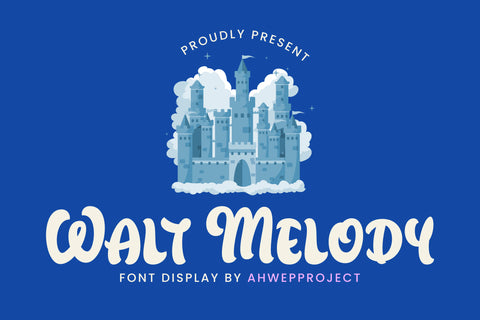 Walt Melody Font ahweproject 