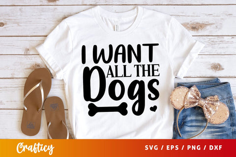 want all the dogs Svg Design SVG Designangry 