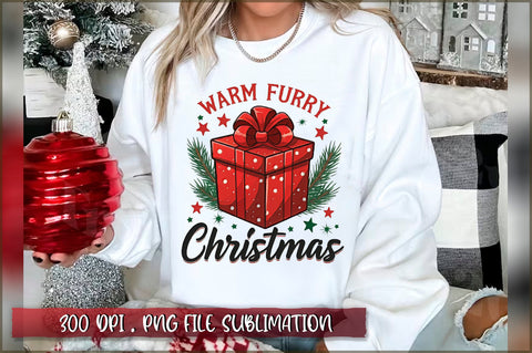 Warm furry christmas Sublimation Sublimation Shetara Begum 