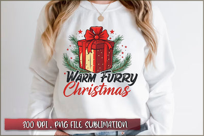 Warm furry christmas Sublimation Sublimation Shetara Begum 