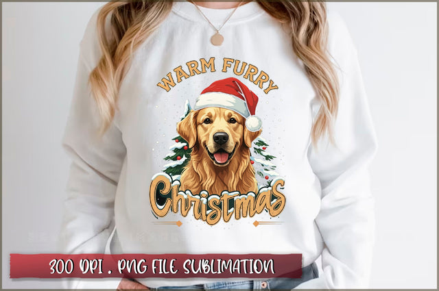 Warm furry christmas Sublimation Sublimation Shetara Begum 