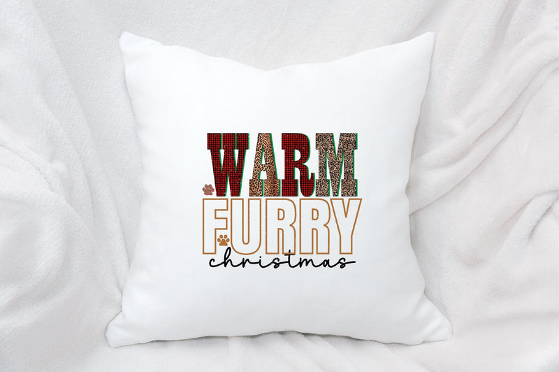 Warm Furry Christmas Sublimation SVGArt 