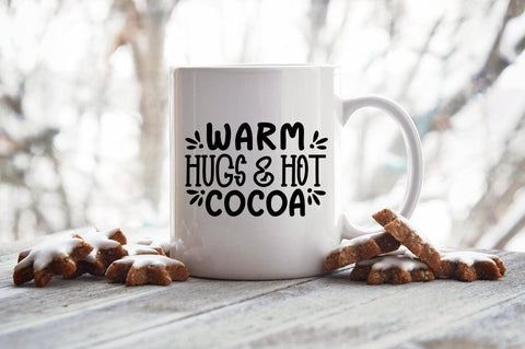 Warm hugs & hot cocoa SVG Design SVG Designangry 