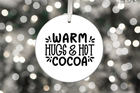 Warm hugs & hot cocoa SVG Design SVG Designangry 