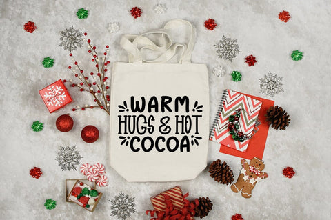 Warm hugs & hot cocoa SVG Design SVG Designangry 