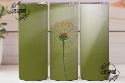 Warm Ombre Gradient 20oz Tumbler Wrap Sublimation sassyprint 