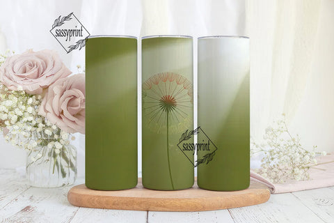 Warm Ombre Gradient 20oz Tumbler Wrap Sublimation sassyprint 