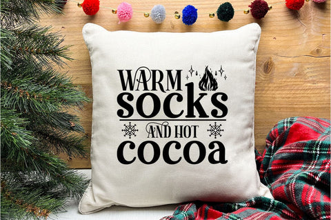 Warm Socks And Hot Cocoa SVG Design SVG Designangry 