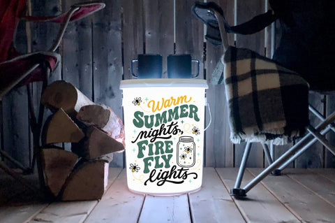Warm Summer Nights SVG – Firefly Lights Cricut File SVG Pickled Thistle Creative 