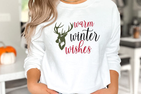 Warm winter wishes SVG SVG FiveStarCrafting 