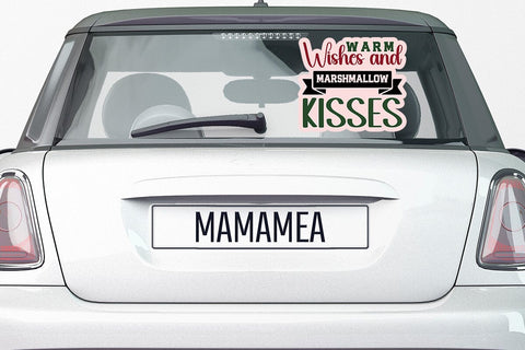 Warm wishes and marshmallow kisses SVG Angelina750 