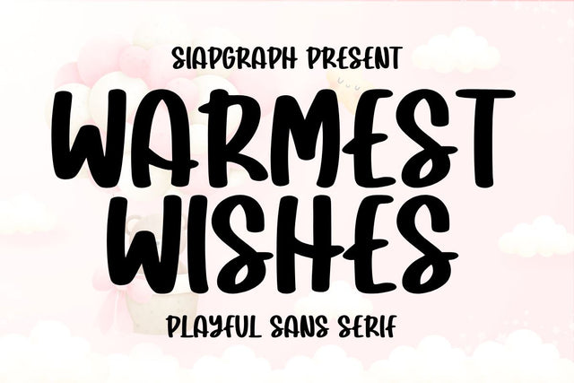 Warmest Wishes Font Masyafi Studio 