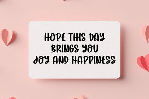 Warmest Wishes Font Masyafi Studio 