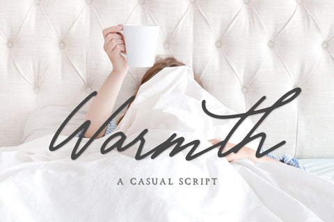 Warmth Casual Script Font Beck McCormick 