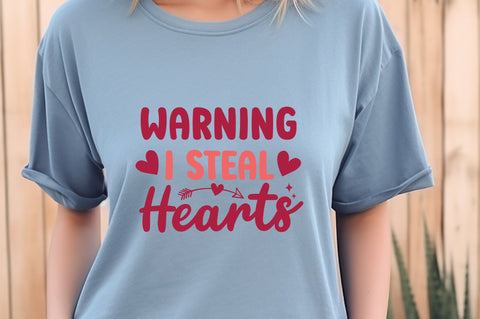 Warning i steal hearts svg Design SVG Regulrcrative 