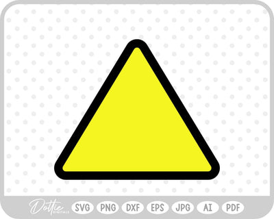 Warning Symbol SVG DottieDigitals 