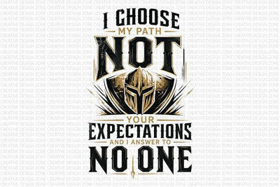 Warrior Mindset Motivational Quote PNG | Self Discipline POD Design SVG BillahCrafts 