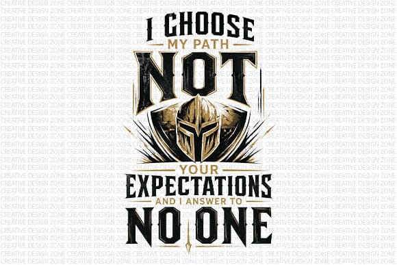 Warrior Mindset Motivational Quote PNG | Self Discipline POD Design SVG BillahCrafts 