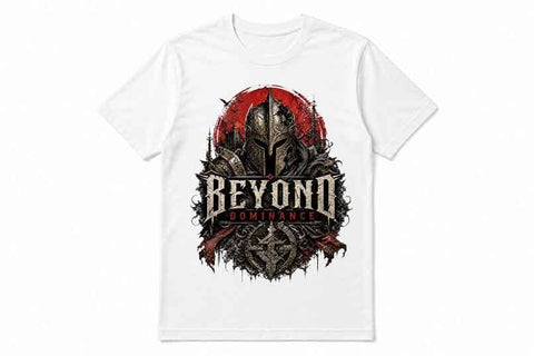 Warrior Mindset PNG Beyond Dominance Knight POD Design SVG BillahCrafts 