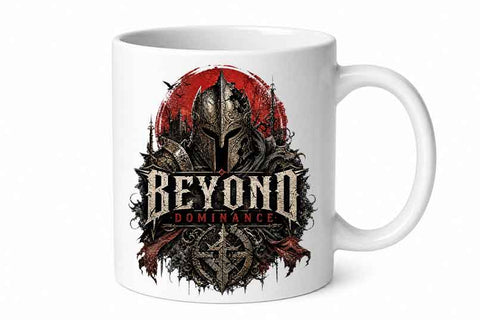 Warrior Mindset PNG Beyond Dominance Knight POD Design SVG BillahCrafts 