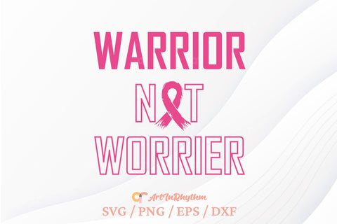 Warrior Svg, Breast Cancer Awareness Svg, Pink Ribbon Svg, Awareness Svg SVG Artinrhythm shop 