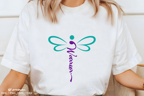 Warrior Svg, Dragonfly Svg, Suicide Prevention Awareness Svg, Suicide Awareness Svg SVG Artinrhythm shop 