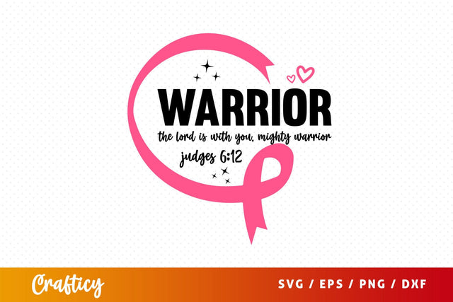 Warrior the lord is with you. mighty warrior Svg Design SVG Designangry 