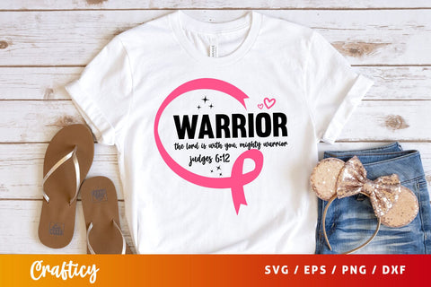 Warrior the lord is with you. mighty warrior Svg Design SVG Designangry 