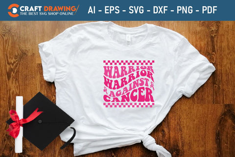 Warrior Warrior Against Cancer Breast Cancer SVG, Pink Awareness Ribbon Svg, Heal Cancer Svg, Cancer Awareness Svg, Fight Cancer Svg, Cancer, Svg Files For Cricut SVG Debashish Barman 
